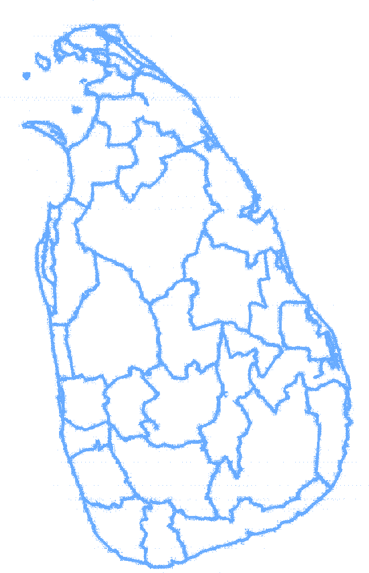Sri Lanka exam centers map